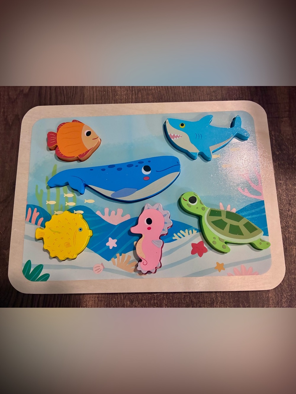 Wooden Ocean Puzzle